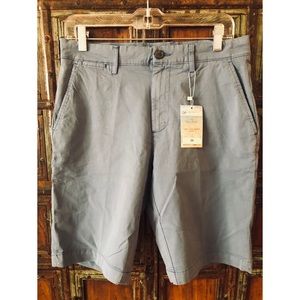 Men’s Georg Roth Medium Blue Ultimate Stretch Chino Shorts